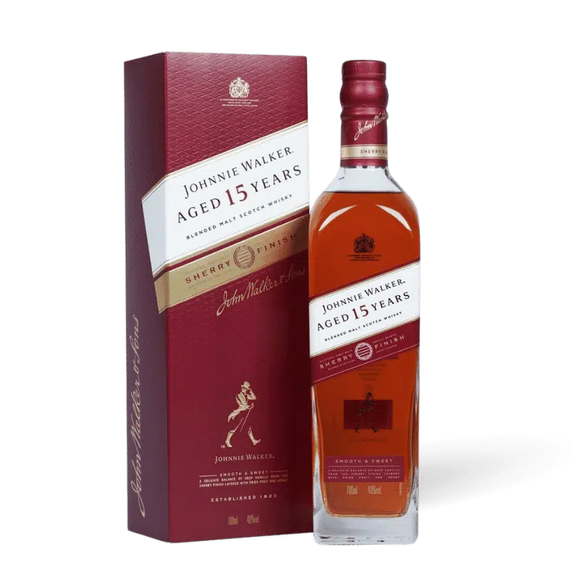 Johnnie Walker Aged 15 Years Sherry Finish (700ML) - Image 2