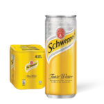 Schweppes Tonic Water (4 Cans Pack )