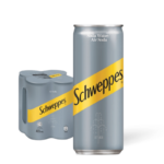 Schweppes Soda Water (4 Cans Pack)