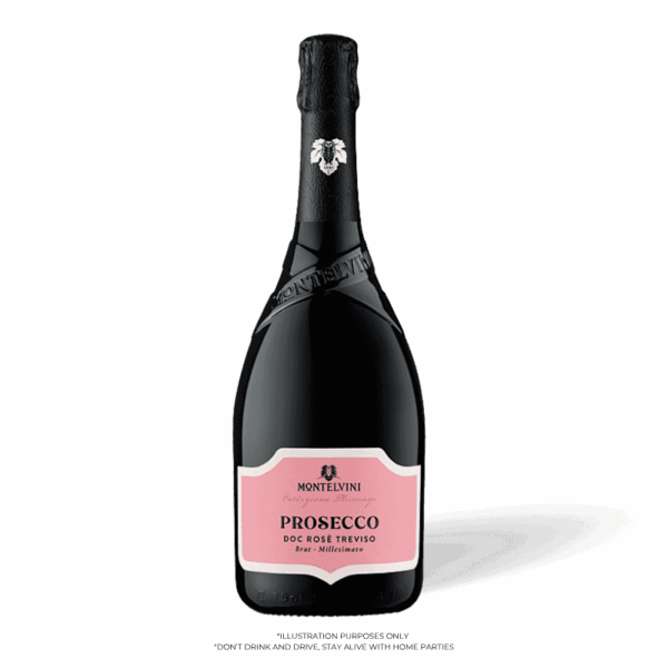 Plumage Prosecco Rosé Treviso Brut Millesimato (750ML)