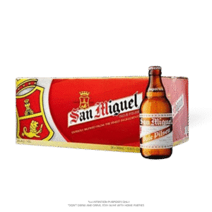 San Miguel Pale Pilsen Pint Beer 24 x (330ML)